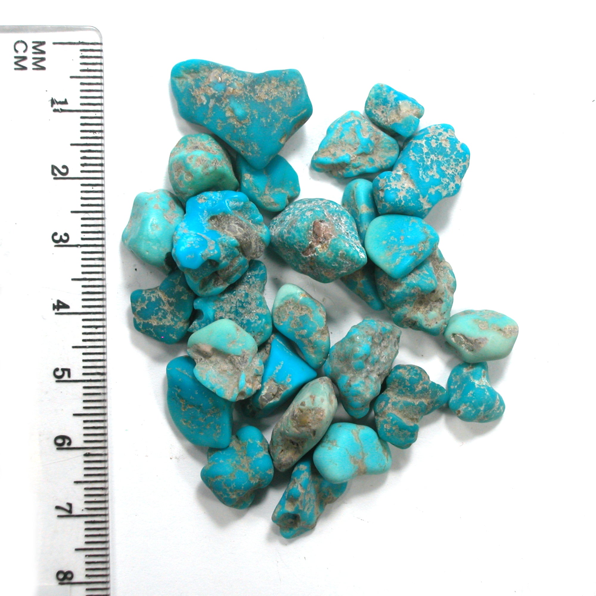 DVH 1oz Sleeping Beauty Turquoise Mini Nuggets Stabilized Genuine 30g (5196) - DVHdesigns