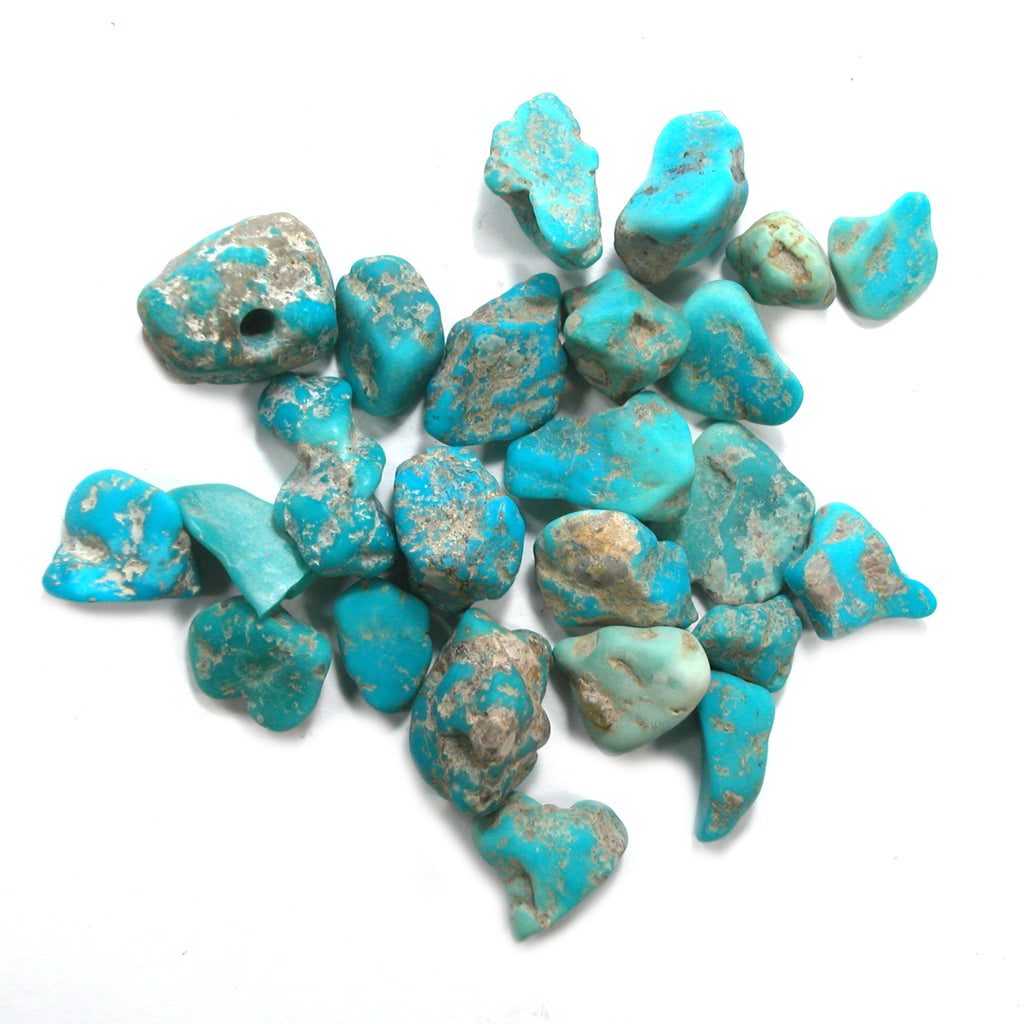 DVH 1oz Sleeping Beauty Turquoise Mini Nuggets Stabilized Genuine 30g (5197) - DVHdesigns