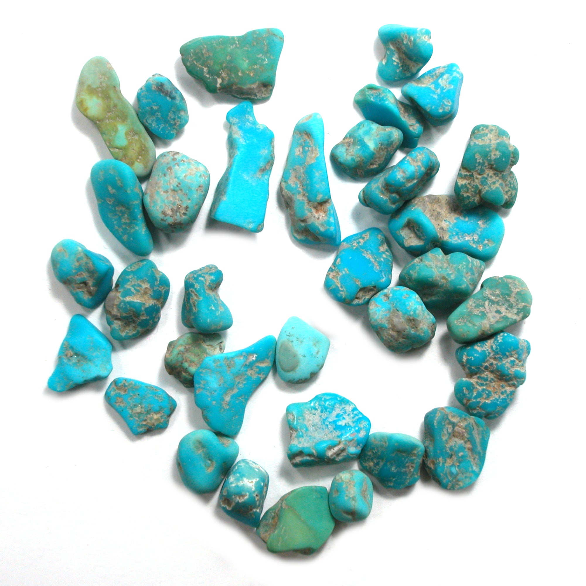 DVH 1oz Sleeping Beauty Turquoise Mini Nuggets Stabilized Genuine 30g (5216) - DVHdesigns