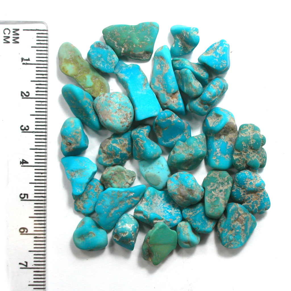 DVH 1oz Sleeping Beauty Turquoise Mini Nuggets Stabilized Genuine 30g (5216) - DVHdesigns