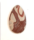 DVH Utah Wonderstone Cabochon Matte Rhyolite Cab 35x21x5mm (1399) - DVHdesigns