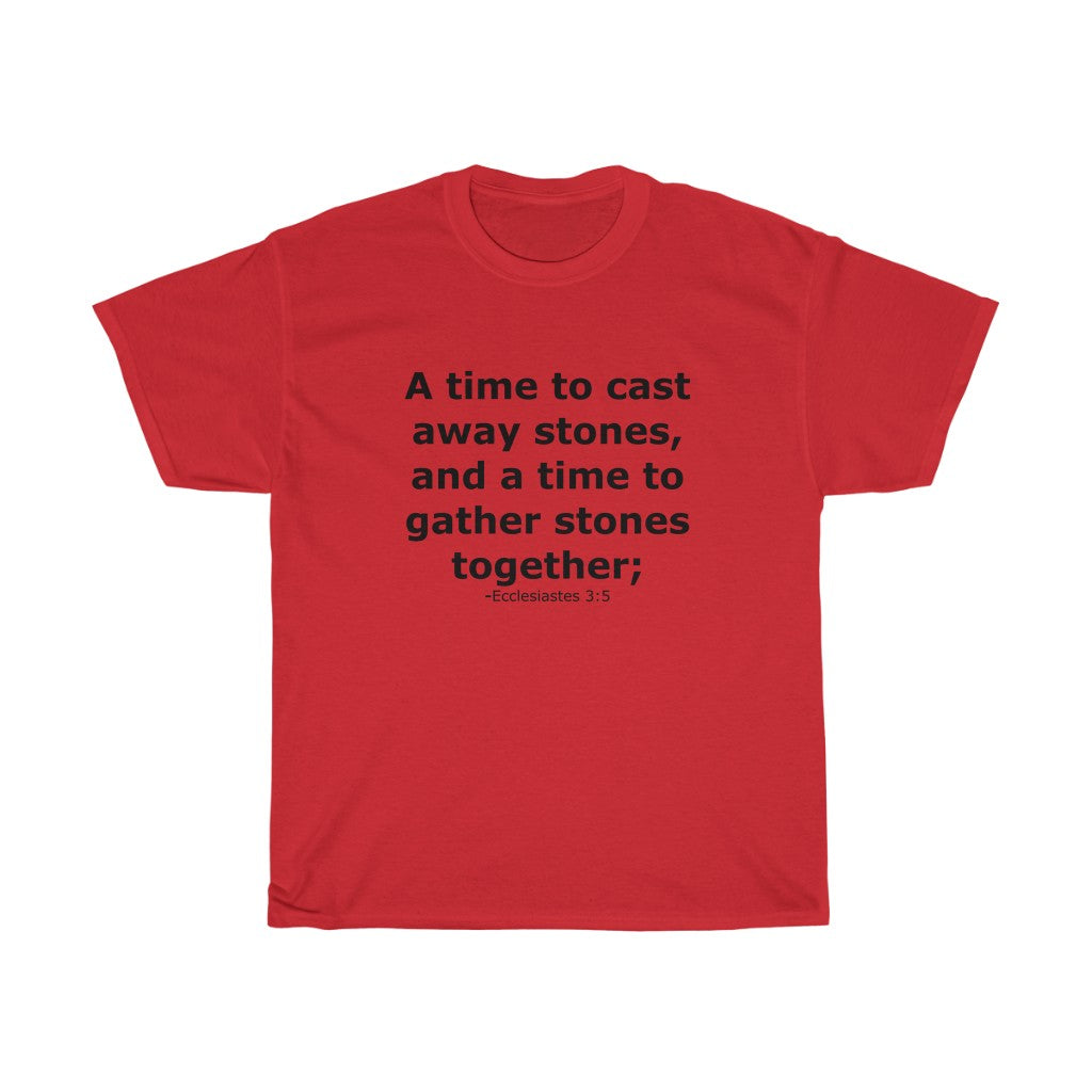 DVH Rockhound T-shirt Gather Stones Together from Ecclesiastes 3:5 - DVHdesigns
