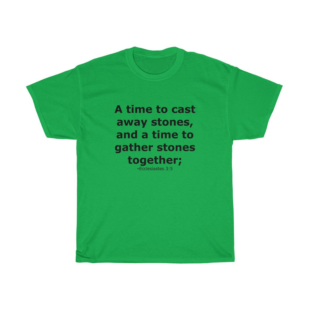 DVH Rockhound T-shirt Gather Stones Together from Ecclesiastes 3:5 - DVHdesigns