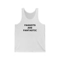 F@GG*TS ARE FANTASTIC Classic Queen Fabulous Queer Unisex Jersey Tank - DVHdesigns