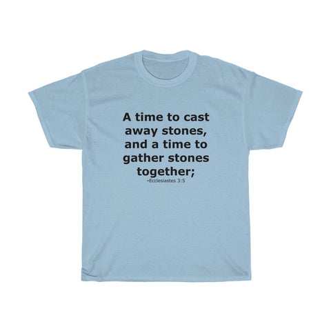 DVH Rockhound T-shirt Gather Stones Together from Ecclesiastes 3:5 - DVHdesigns